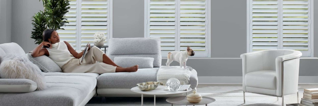 Hunter Douglas Hybrid shutters, NewStyle® Hybrid Shutters, durable shutters near Rehoboth Beach, Delaware (DE).