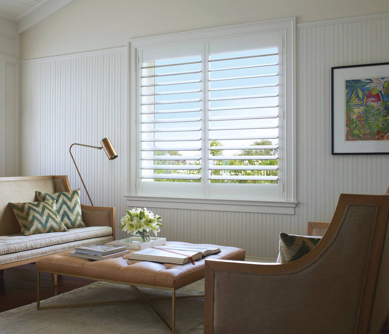 Hunter Douglas NewStyle® Hybrid shutters near Rehoboth Beach, Delaware