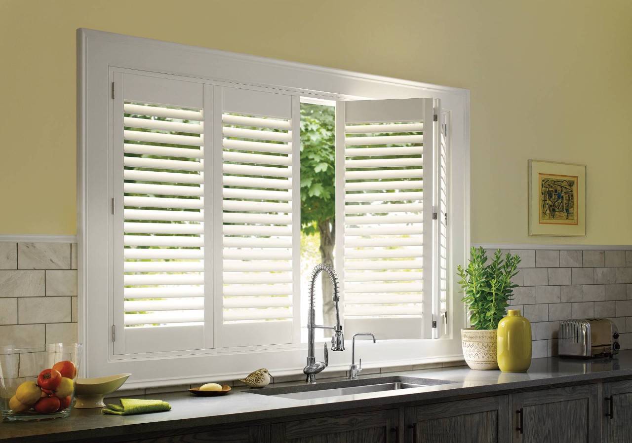 Hunter Douglas Palm Beach™ Polysatin™ Vinyl Shutters near Rehoboth Beach, Delaware (DE)